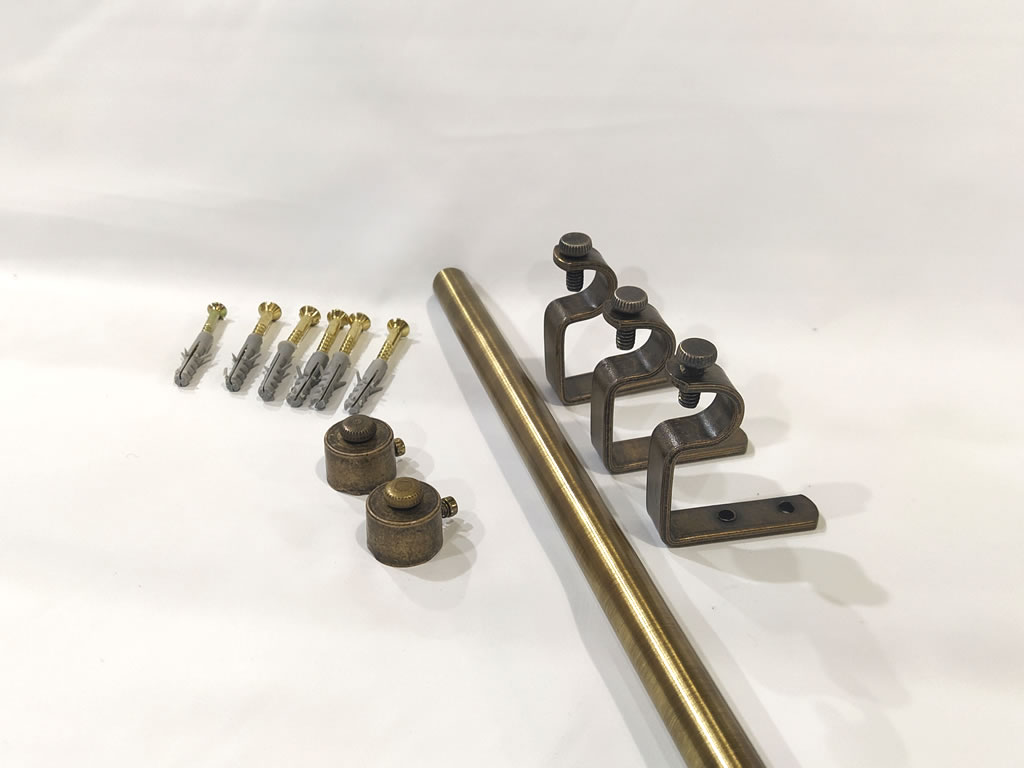 Barral de Caño 5/8 oro viejo