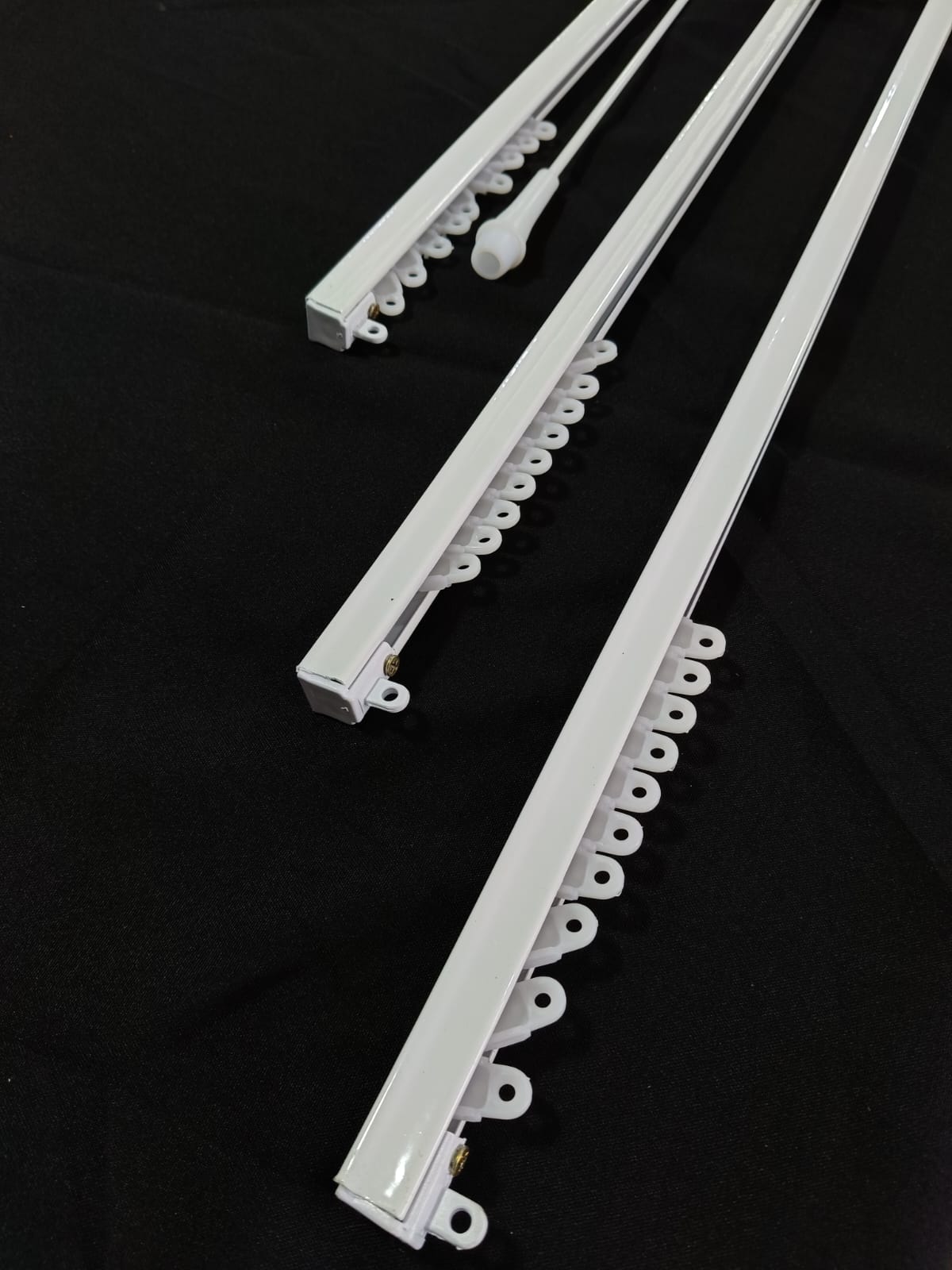 Riel Europeo color blanco - medidas estandár