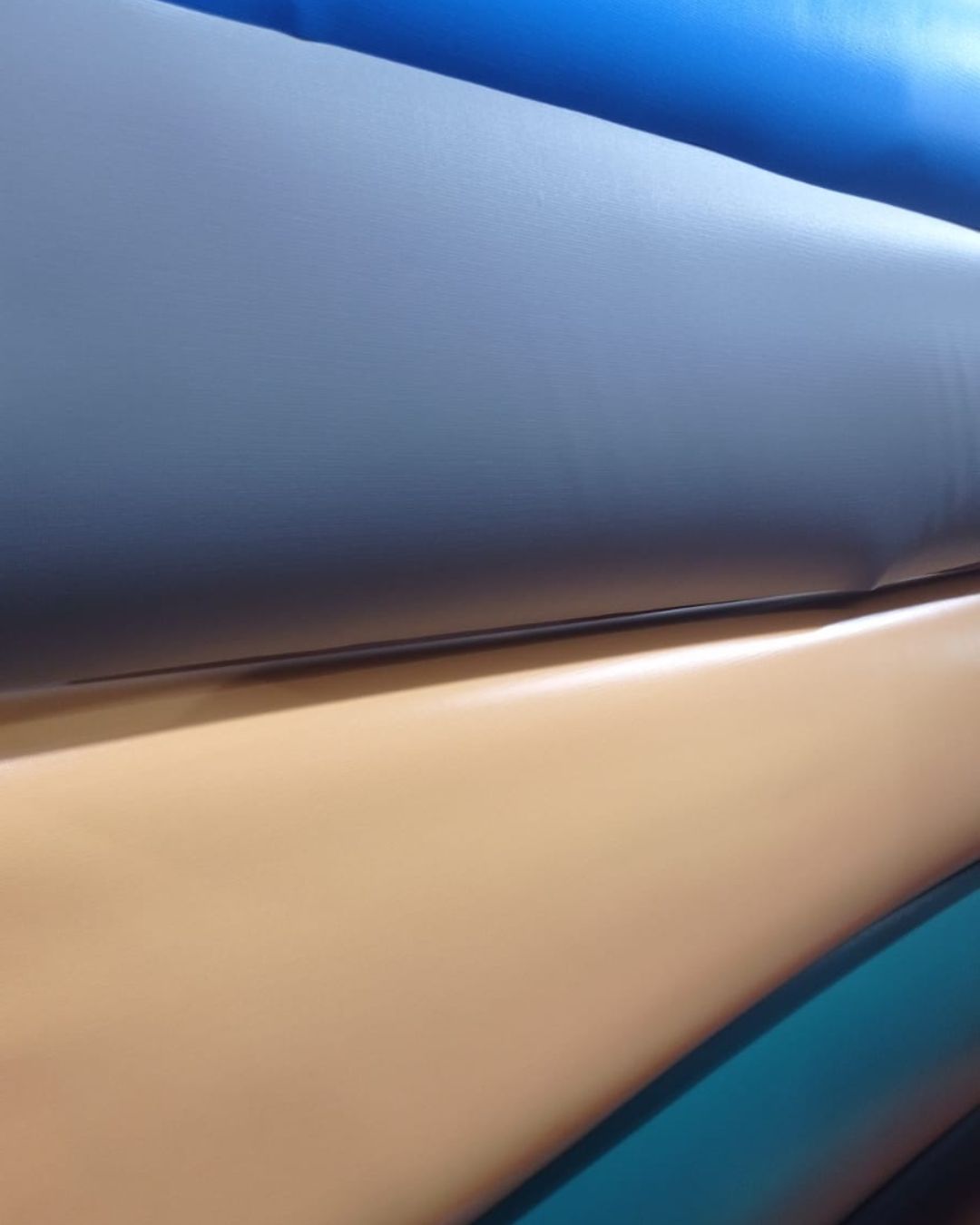 Lona de PVC lisa por metro - 1,50 m de ancho