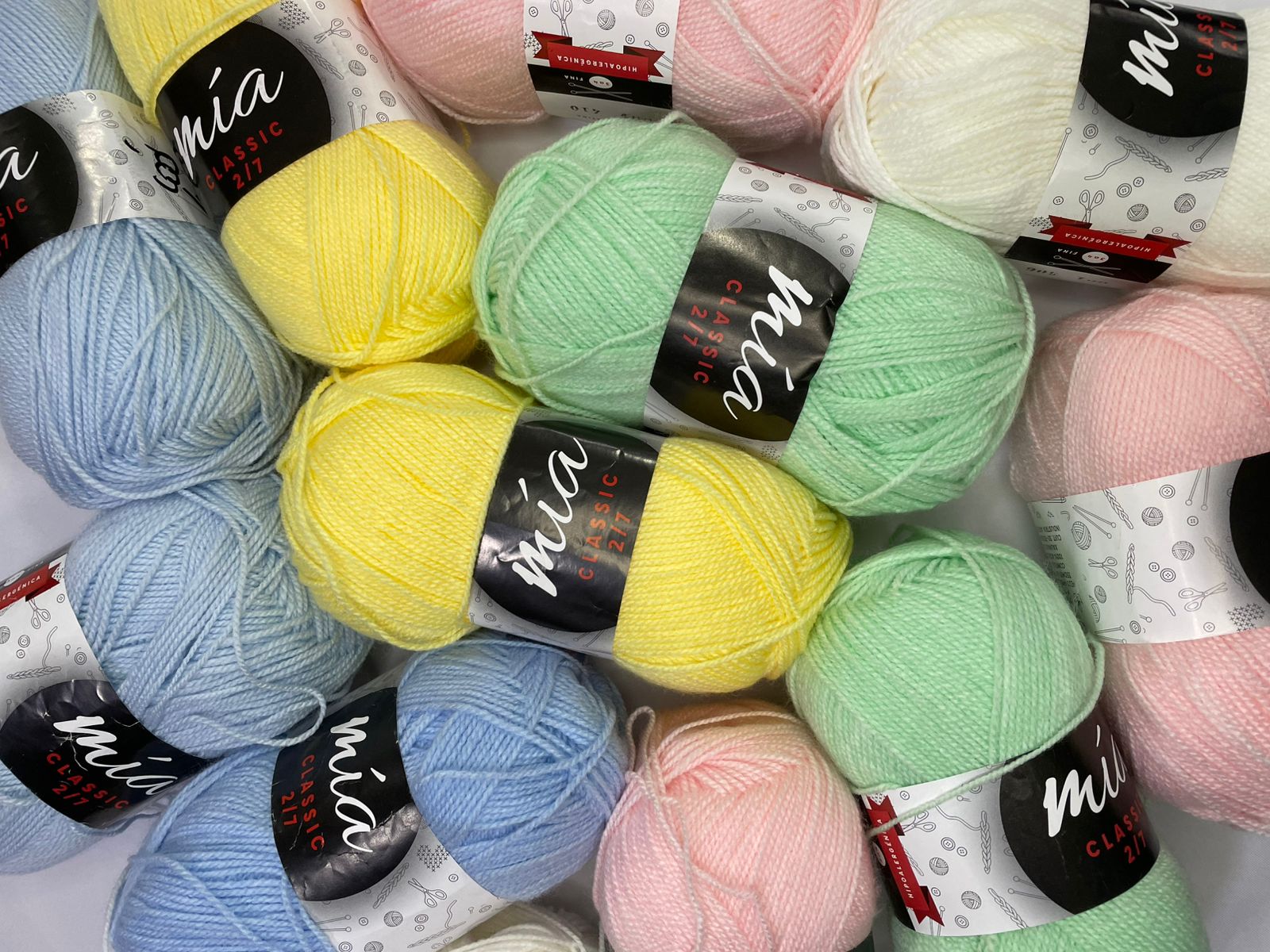 Mía Classic 2/7 -Madeja de 100g