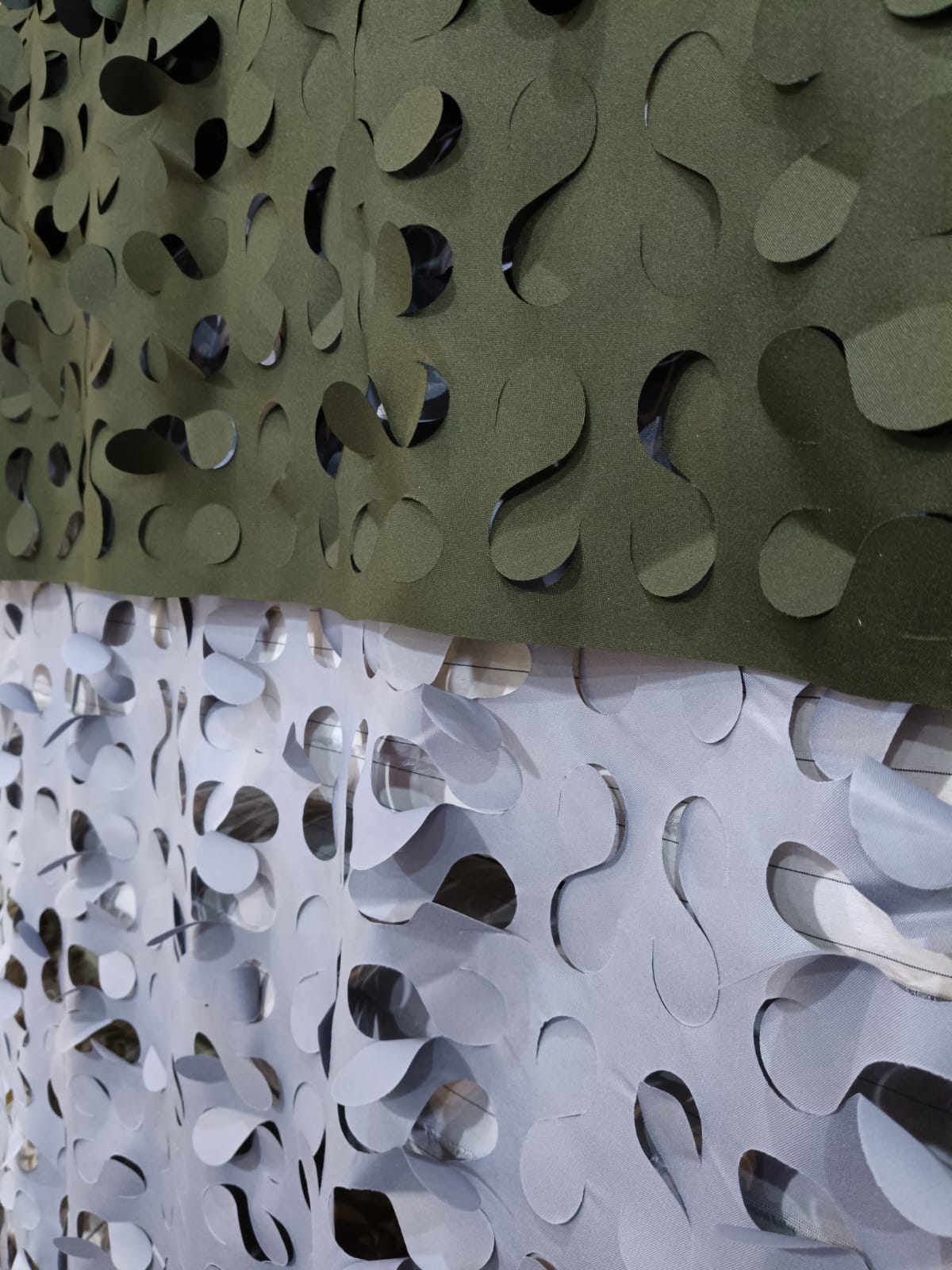 Red de Camuflaje Reforzada 1,50m – Sombra y Decoración